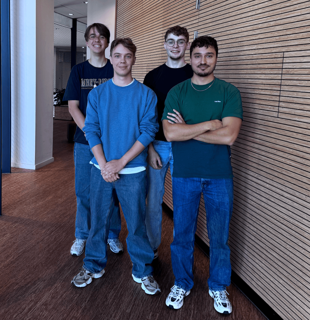 Het team van FoxxWare op kantoor