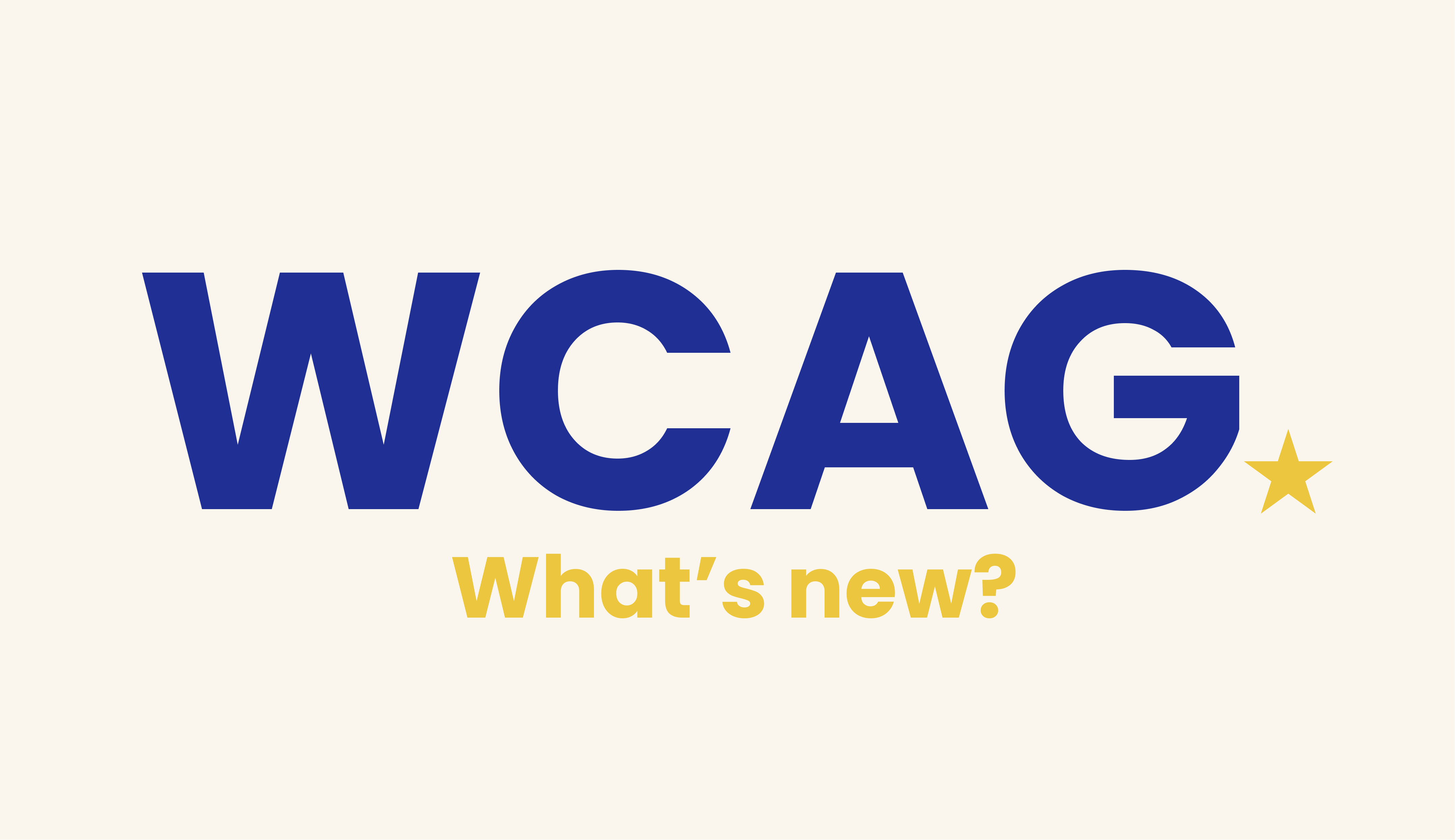 Nieuwe WCAG-ontwikkelingen: Wat betekent dit voor jouw website?